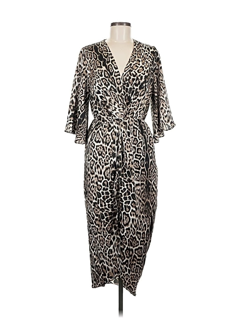 Pre-owned Lucca Cocktail Dress In Silver