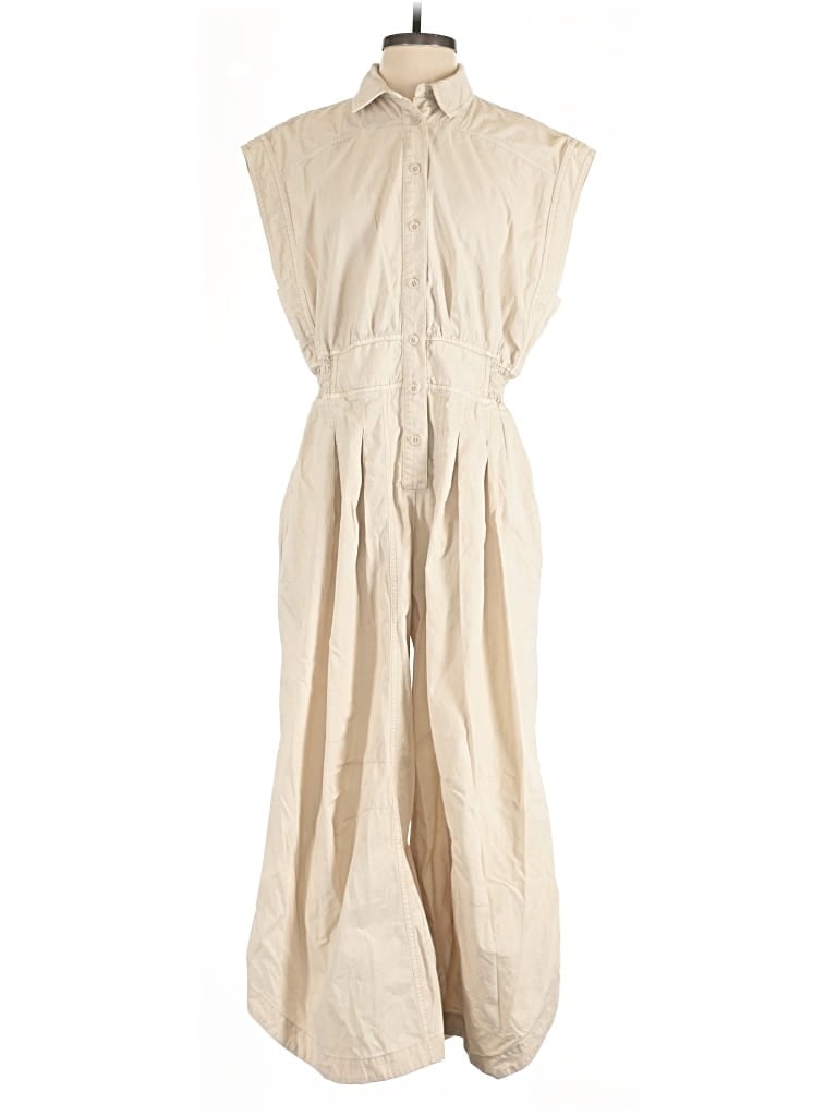 Pre-owned By Anthropologie Jumpsuit In Brown