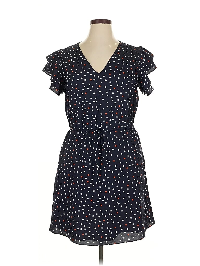 Maison Jules Casual Dress In Blue