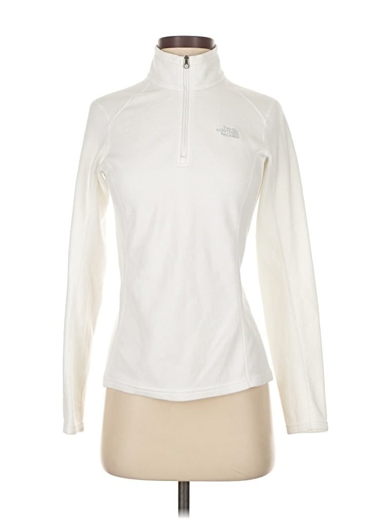 Pre-owned The North Face Sweatshirt In White