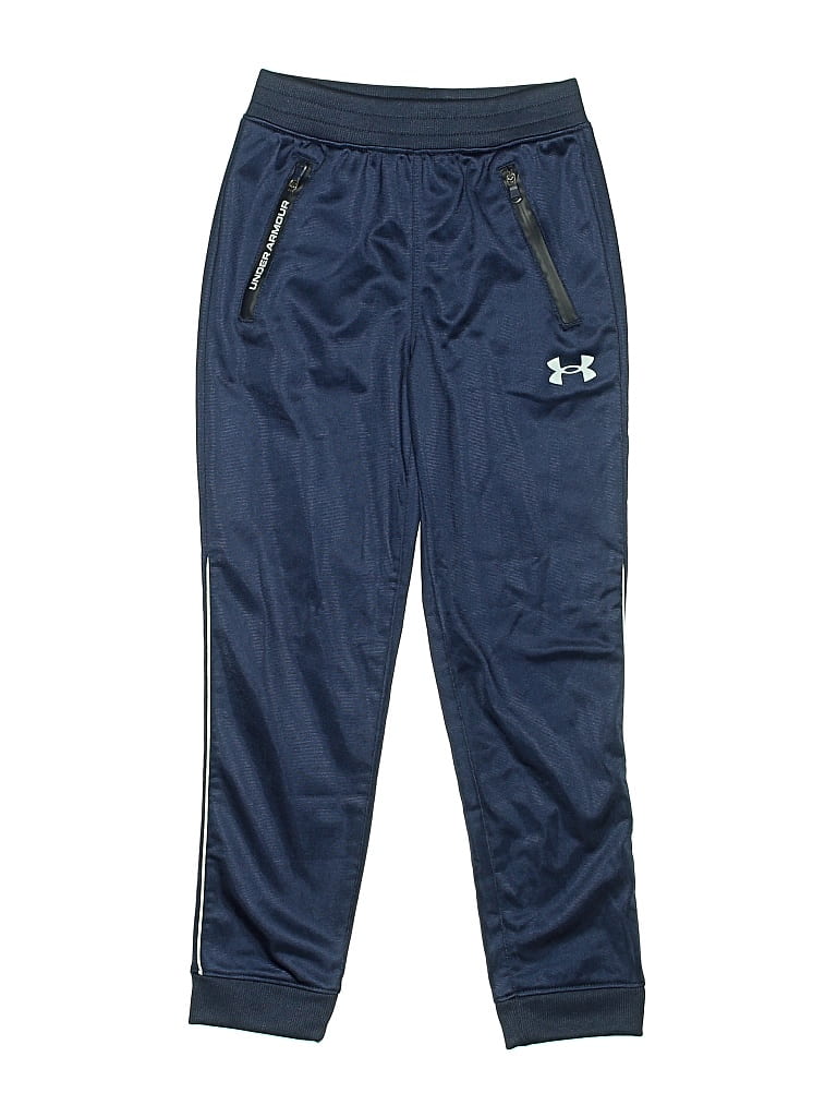 Pre-owned Under Armour Kids' Track Pants In Blue