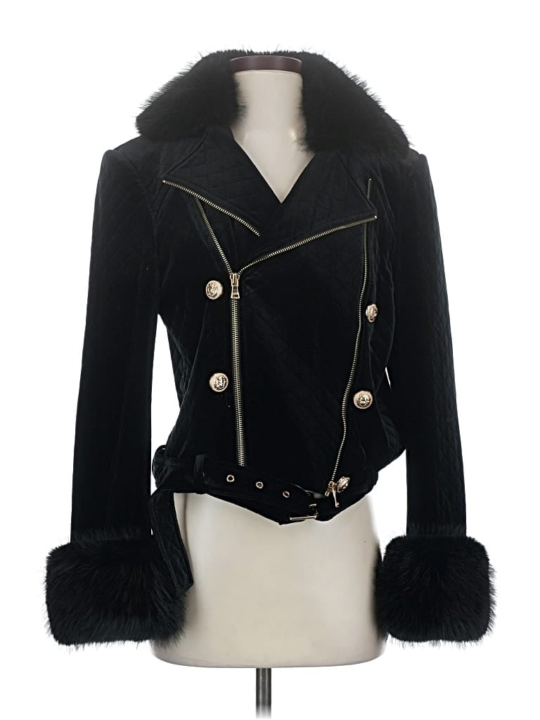 Pre-owned Unbranded Jacket In Black