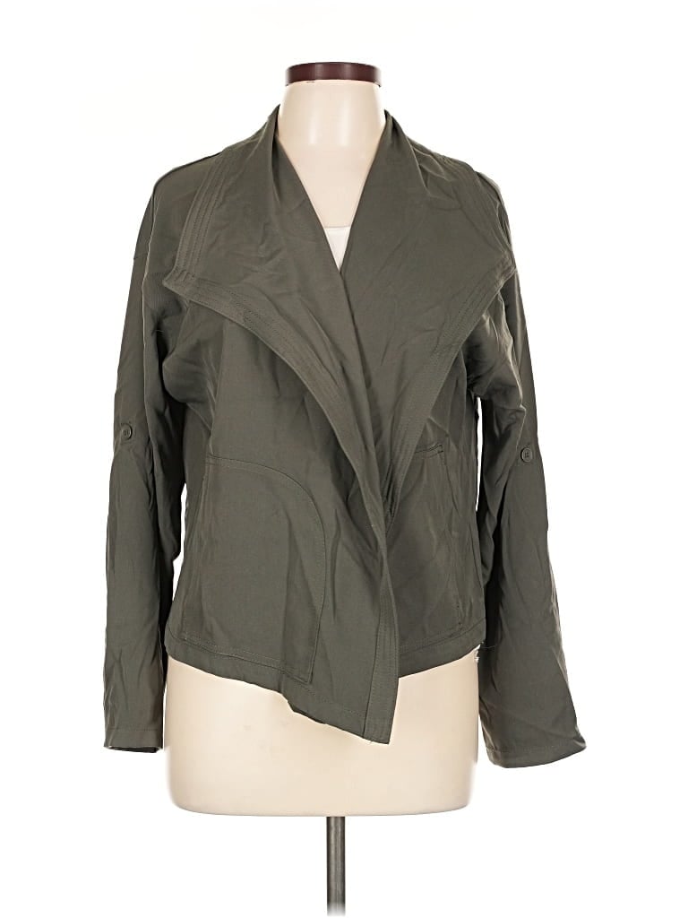 Pre-owned Max Studio Jacket In Green