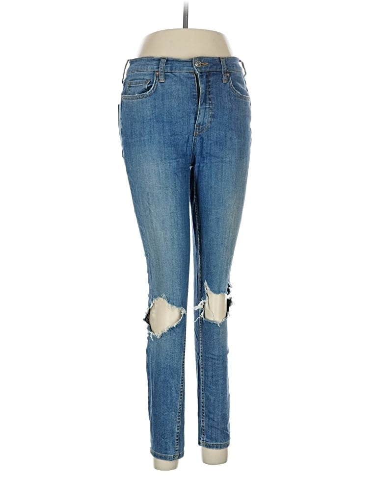 Pre-owned Free People Jeans In Blue