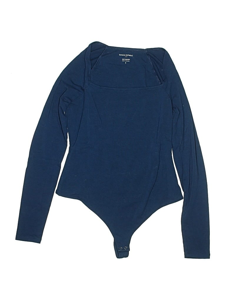 Pre-owned Banana Republic Factory Store Bodysuit In Blue