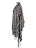 Liu-Jo 100% Acrylic Plaid Gray Wrap One size - photo 5
