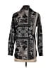 Plenty By Tracy Reese 100% Polyester Paisley Silver Long Sleeve Blouse Size XS - photo 2