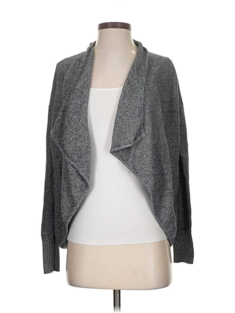 Pre-owned Express Cardigan Sweater In Gray