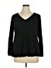 Alyx Black Long Sleeve Top Size 1X - photo 1