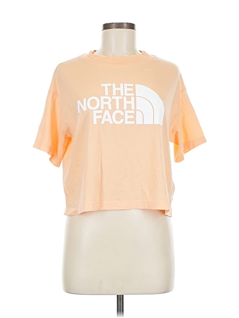 THE NORTH FACE Pre-owned Short Sleeve T-shirt In Orange
