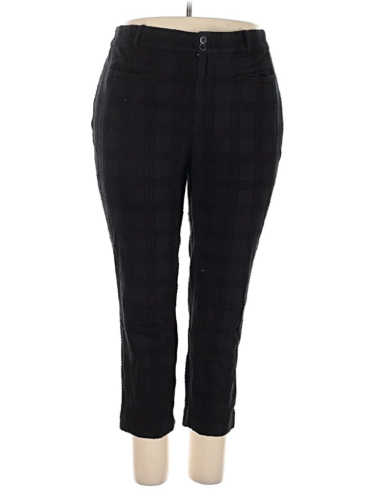 Pre-owned Anthropologie Casual Pants In Black
