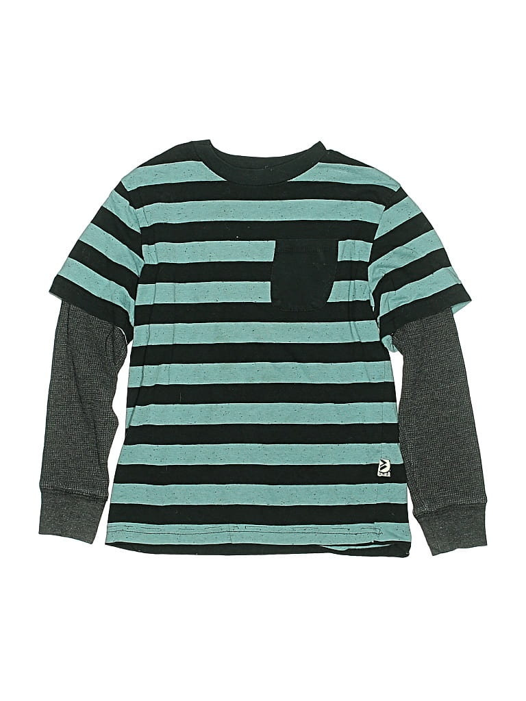 Pre-owned Shaun White Kids' Long Sleeve T-shirt In Blue