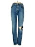 AGOLDE Hearts Blue Jeans Size 25 waist - photo 1
