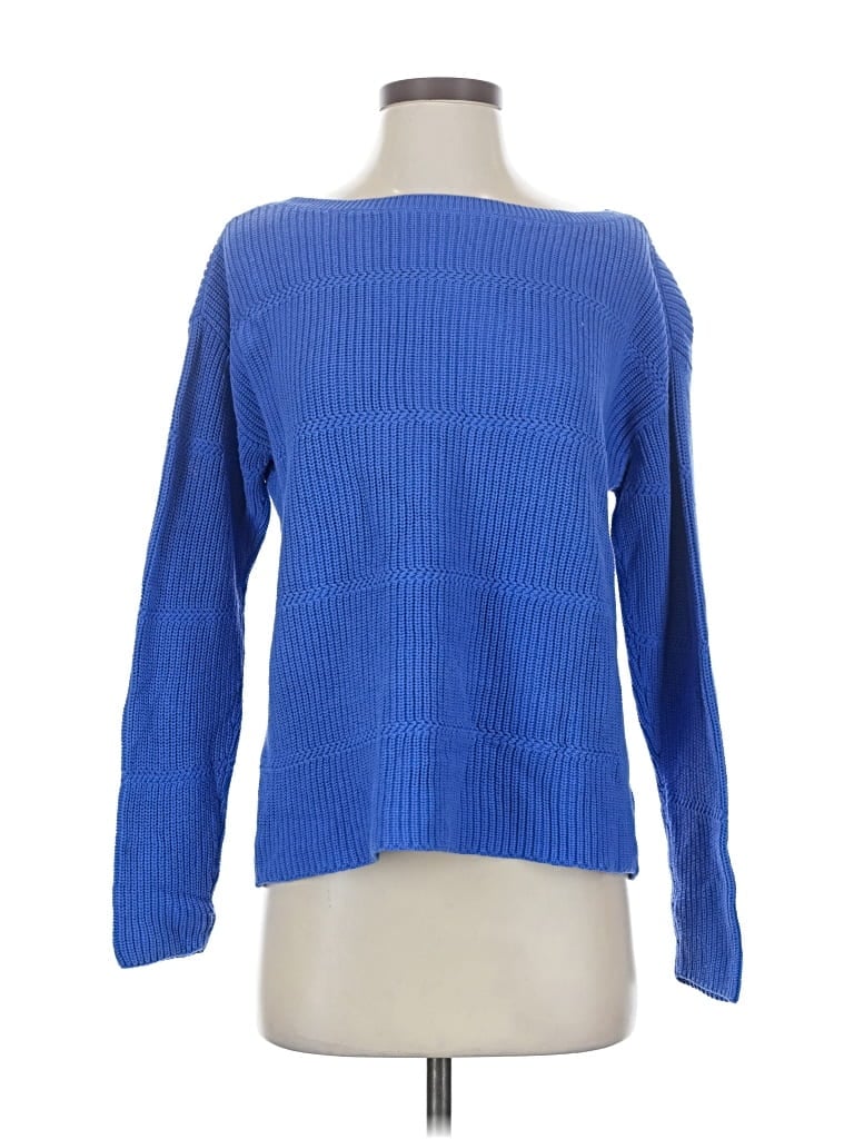 Pre-owned Talbots Pullover Sweater In Blue
