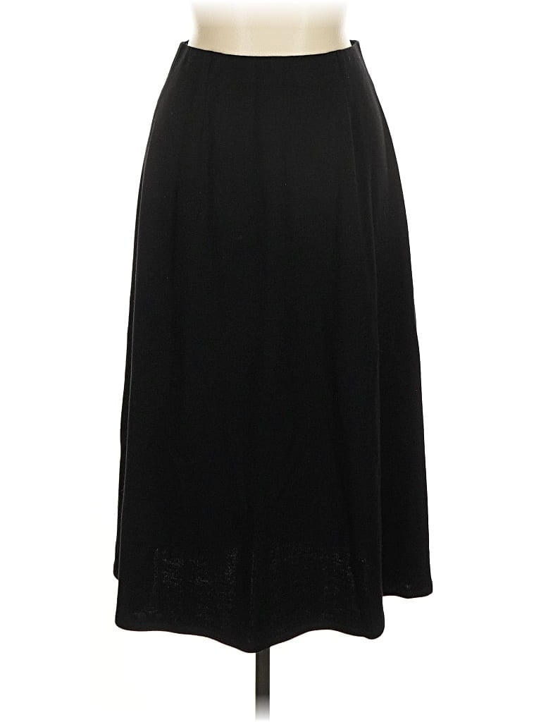 Pre-owned Eileen Fisher Formal Skirt In Black