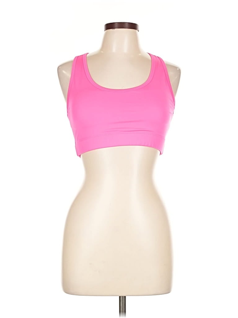 Pre-owned Zyia Active Sports Bra In Pink