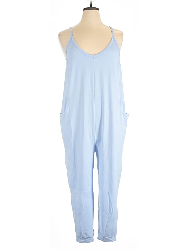 Pre-owned Sincerely Jules Jumpsuit In Blue