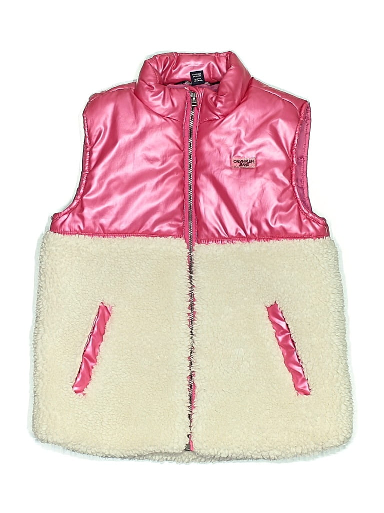 Pre-owned Calvin Klein Jeans Est.1978 Kids' Calvin Klein Jeans Vest In Pink