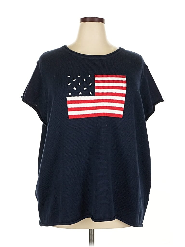 Pre-owned Chic Soul (chicsoul.com) Sweatshirt In Blue