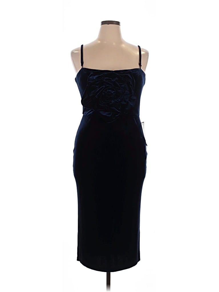 Betsy & Adam Cocktail Dress In Blue