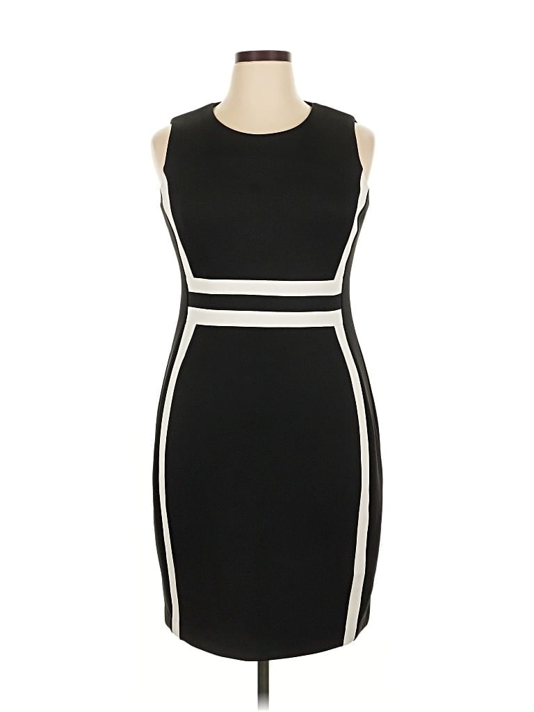 Pre-owned Andrew Marc Cocktail Dress In Black