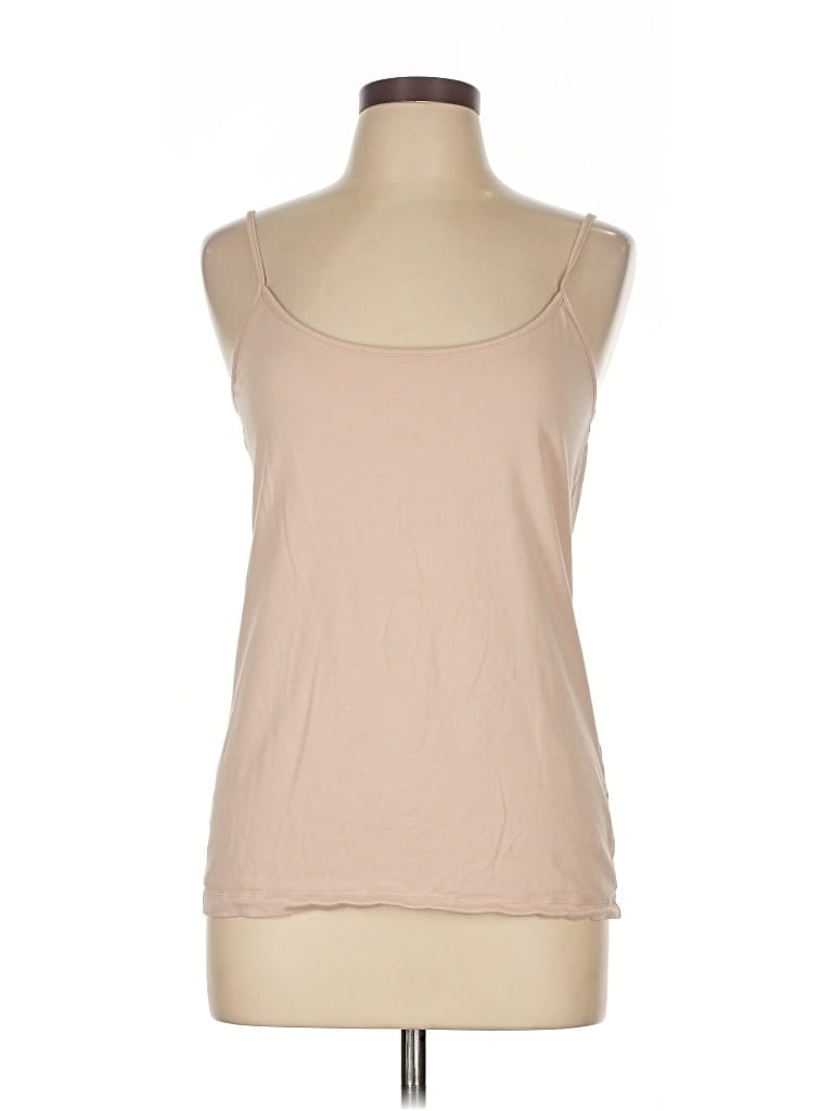Pre-owned Ann Taylor Loft Tank Top Tan Tops In Brown