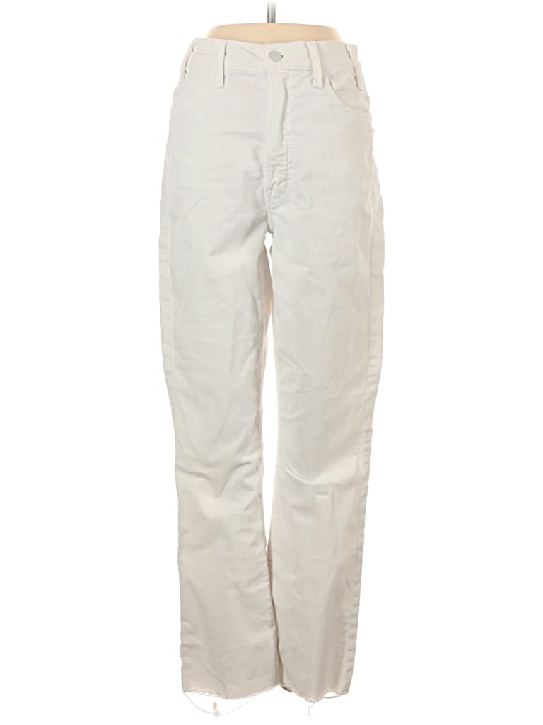 Pre-owned Mother Casual Pants In White