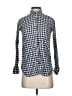 J.Crew Checkered-gingham Blue Long Sleeve Button-Down Shirt Size 00 - photo 1