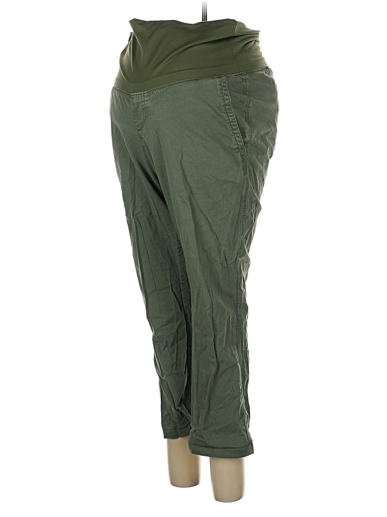 Pre-owned Old Navy - Maternity Active Pants In Green