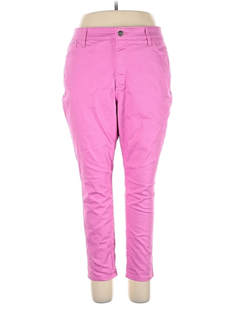 Pre-owned St. John's Bay Casual Pants In Pink