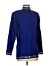 St. John Collection Blue Turtleneck Sweater Size 4 - photo 1
