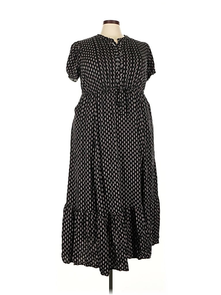 Pre-owned Torrid Casual Dress In Black