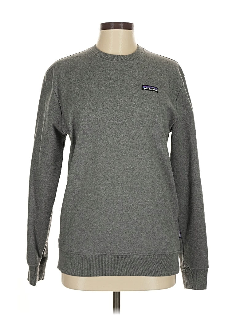 Pre-owned Patagonia Sweatshirt In Gray