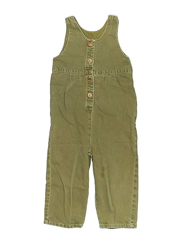 Pre-owned Zara Kids' Dress In Green