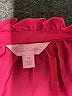Lilly Pulitzer 100% Polyester Pink Long Sleeve Blouse Size XS - photo 7