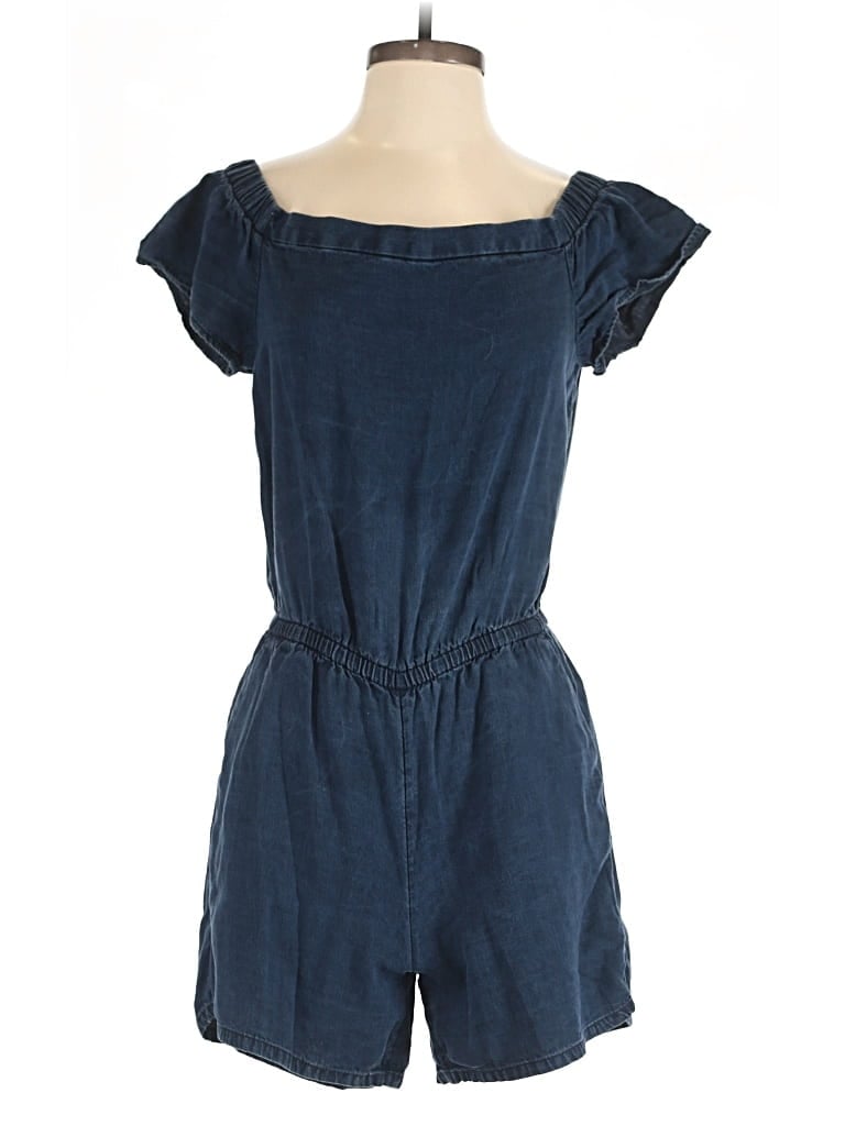 Pre-owned Banana Republic Factory Store Romper In Blue