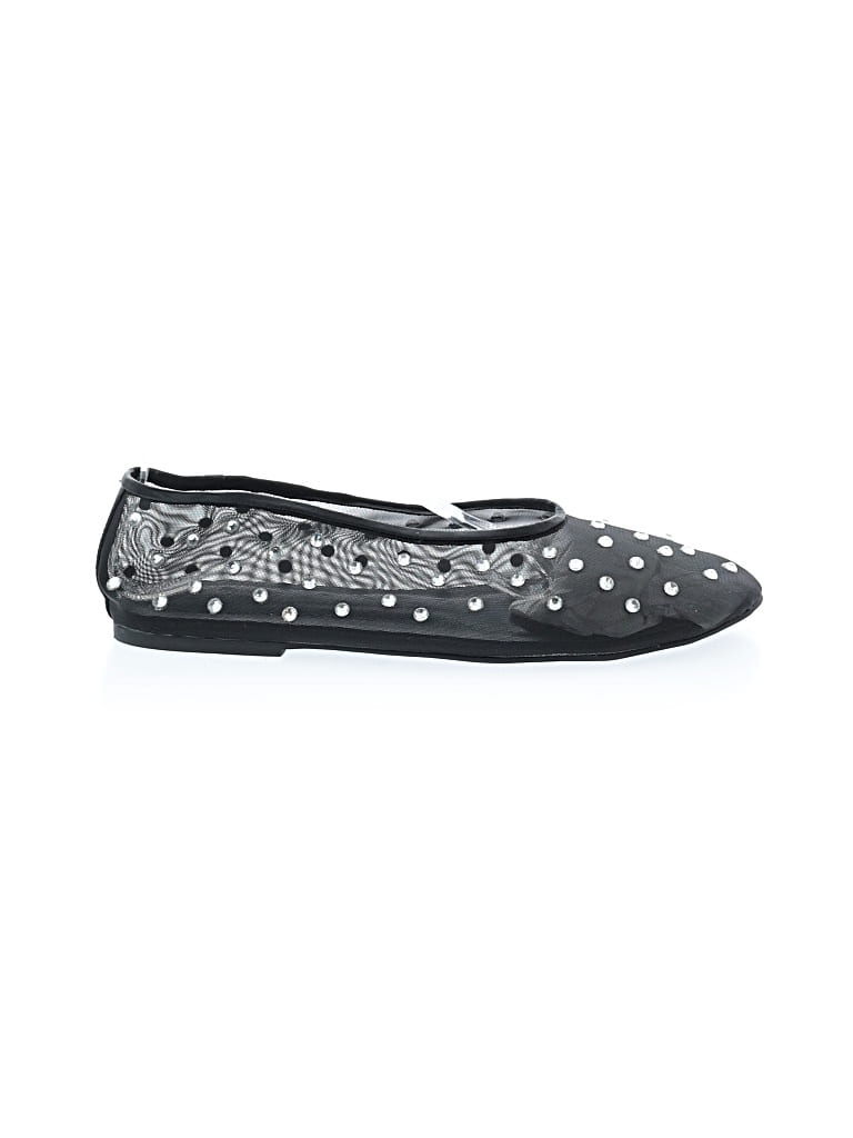 Pre-owned Tony Bianco Flats In Black