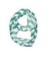 Eddie Bauer Checkered-gingham Teal Scarf One size - photo 1