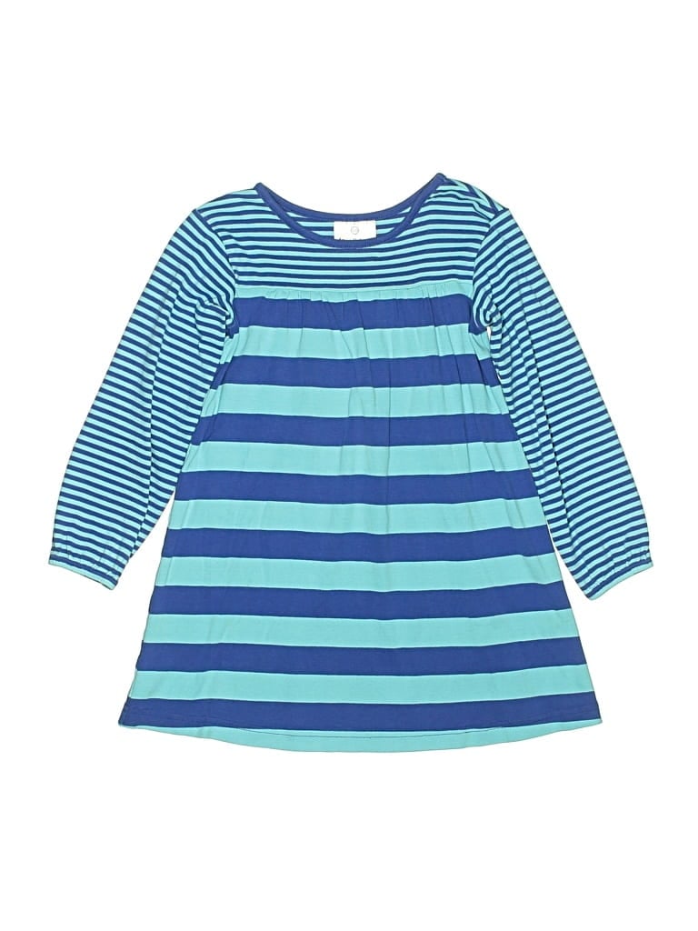 Pre-owned Hanna Andersson Kids' Dress In Blue