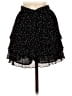 Zara 100% Polyester Stars Black Formal Skirt Size XS - photo 2
