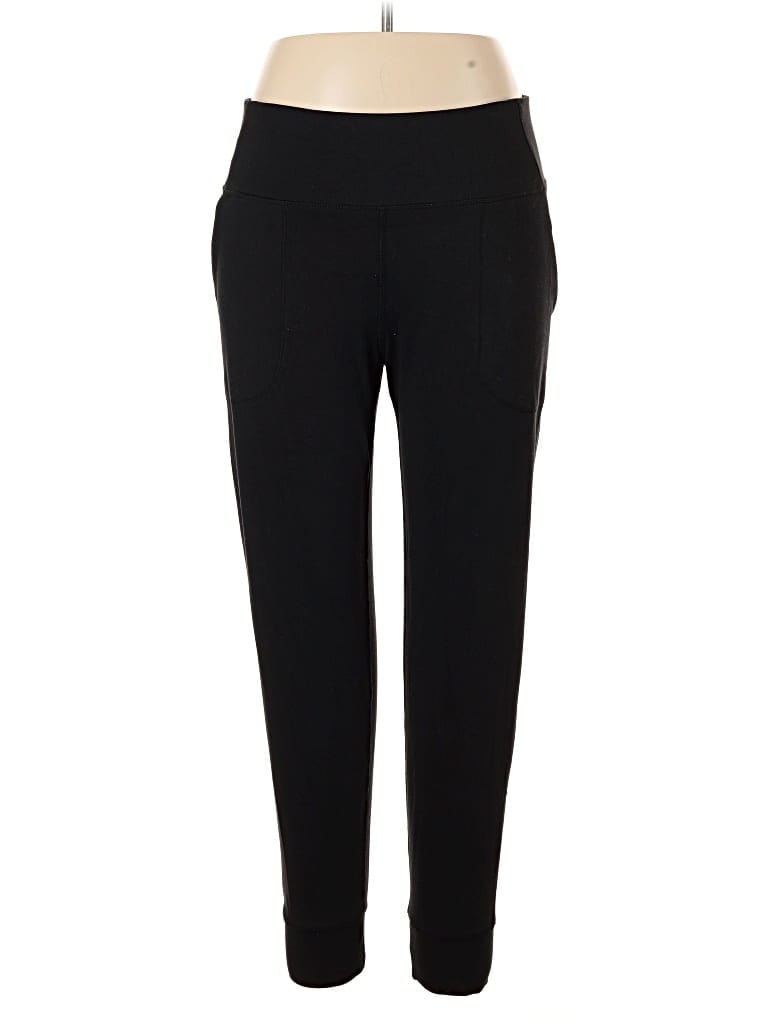 Pre-owned Apana Active Pants In Black