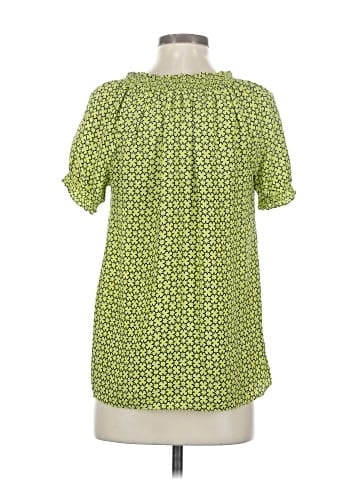 Joie Short Sleeve Silk Top (view 2)