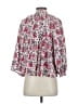 Rhode 100% Polyester Pink 3/4 Sleeve Blouse Size XS - photo 2