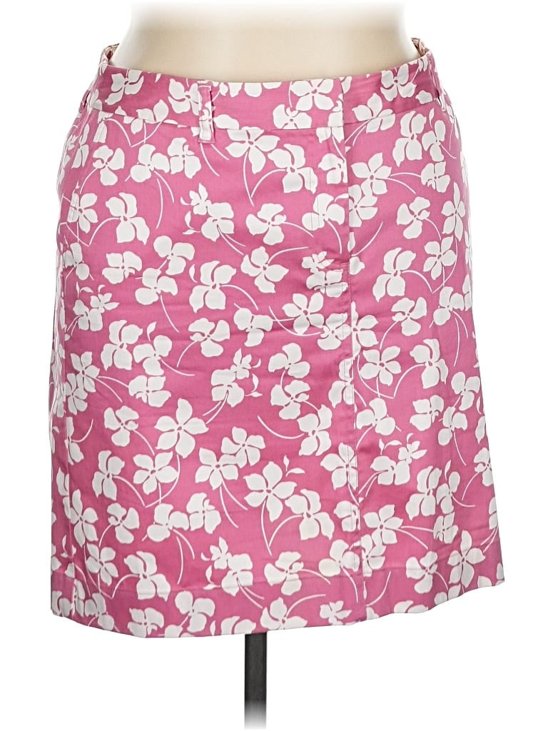 Pre-owned Ann Taylor Factory Casual Skirt In Pink