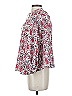 Rhode 100% Polyester Pink 3/4 Sleeve Blouse Size XS - photo 5