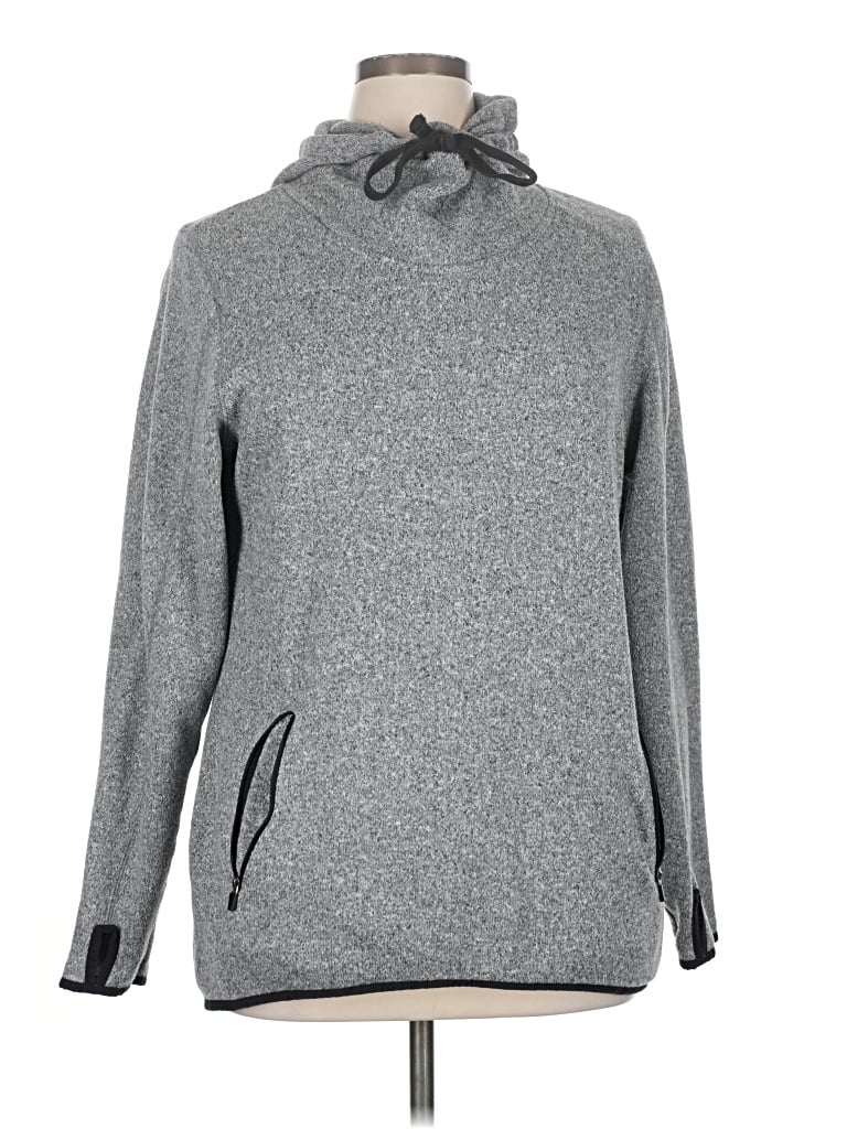 Pre-owned Active Pullover Sweater In Gray