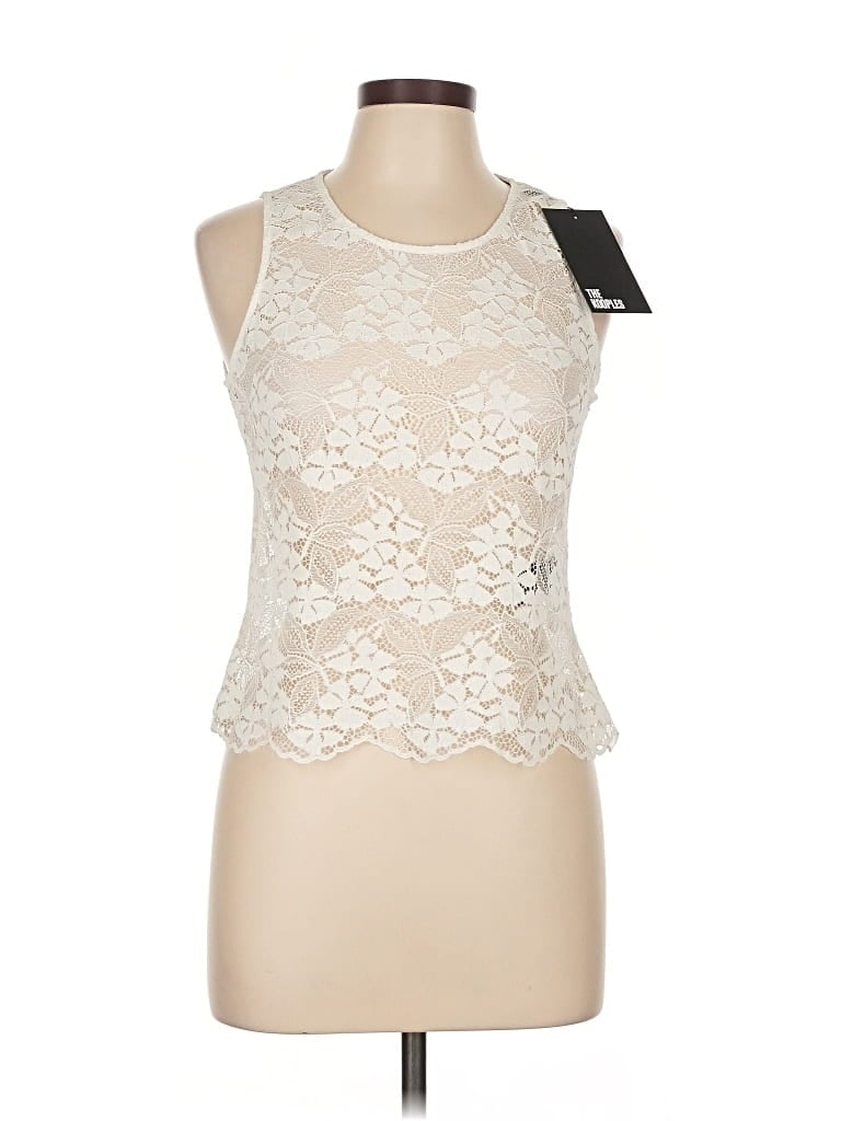 The Kooples Sleeveless Blouse In White