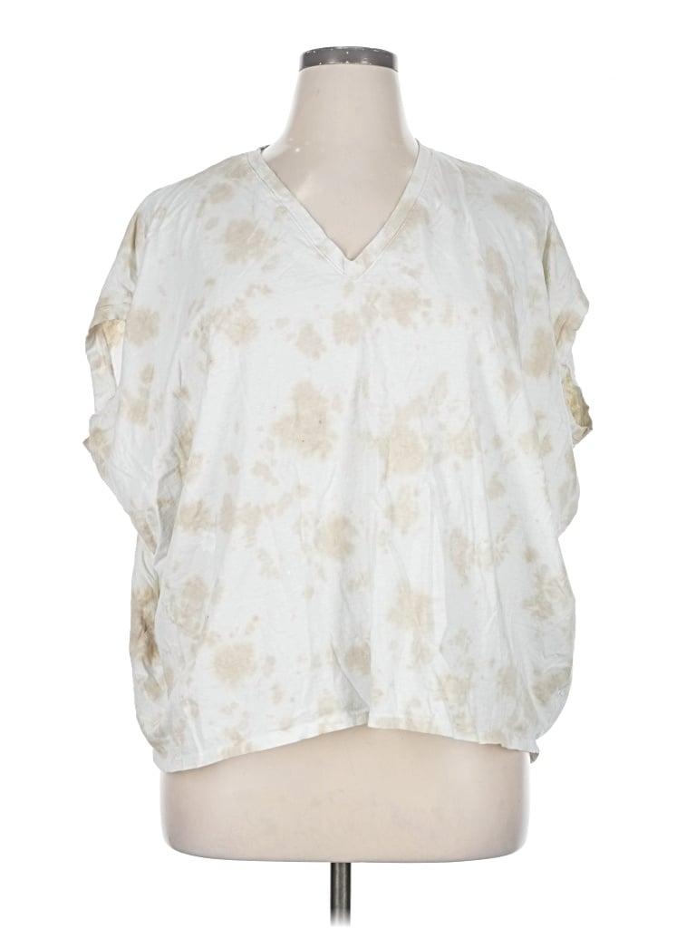 Pre-owned Mustard Seed Sleeveless T-shirt In White