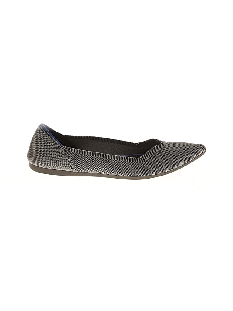 Pre-owned Rothys Flats In Gray