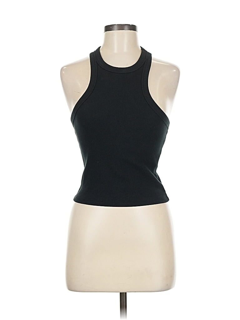 ABERCROMBIE & FITCH Pre-owned Tank Top Black Halter Neckline Tops